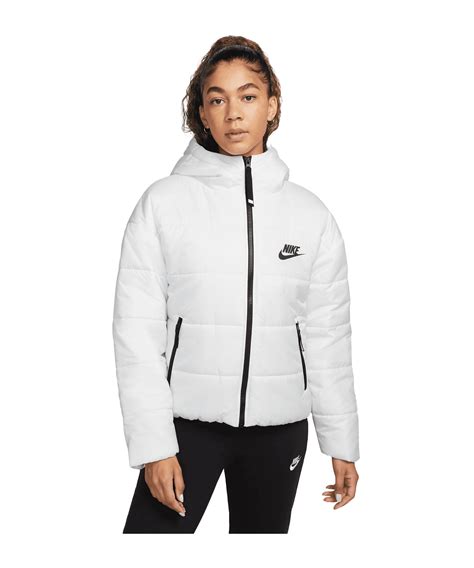 nike thermojacke weiß|Weiß Therma.